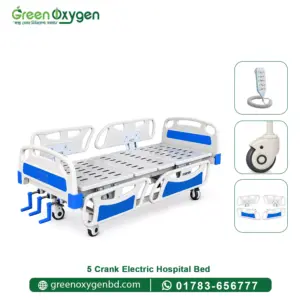 5 Crank Electric Hospital Bed
