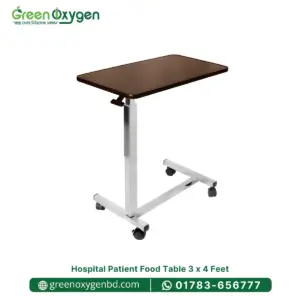 Hospital Patient Food Table 3 x 4 Feet