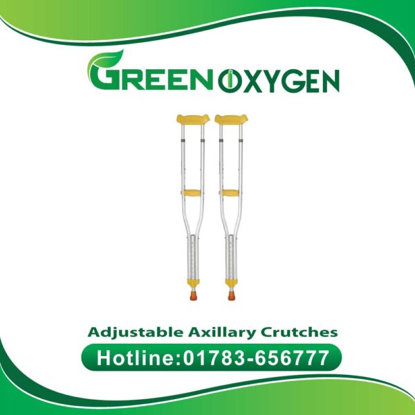 Adjustable Axillary Crutches for Handicapped